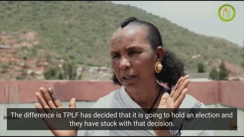 Atsede Gebremedhin - Shig Weyanit (member of Revolutionary Torch of Tigray) - in 2020