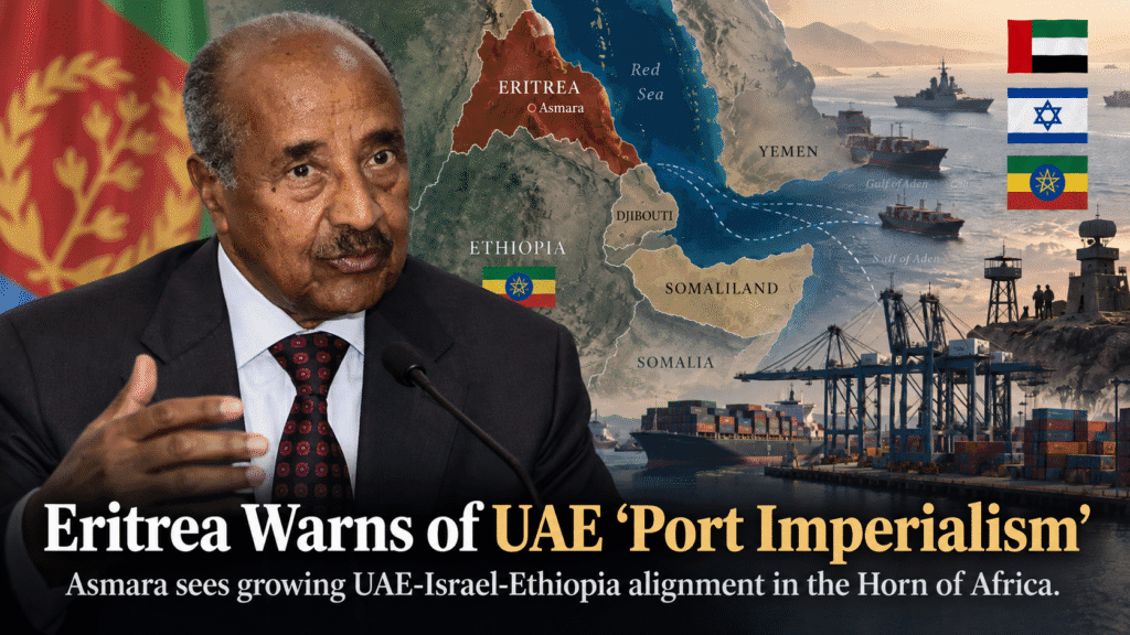 Eritrea Warns of UAE-Israel-Ethiopia Strategic Alignment in Horn of Africa